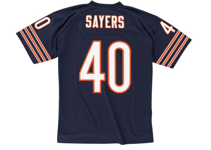 Mens Chicago Bears Gale Sayers Mitchell & Ness Navy 1969 Legacy Replica Jersey