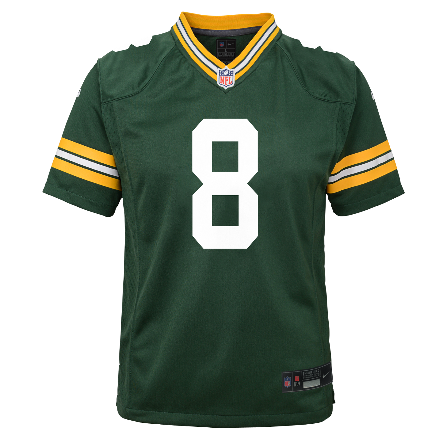 Youth Green Bay Packers Josh Jacobs Nike Green Game Jersey