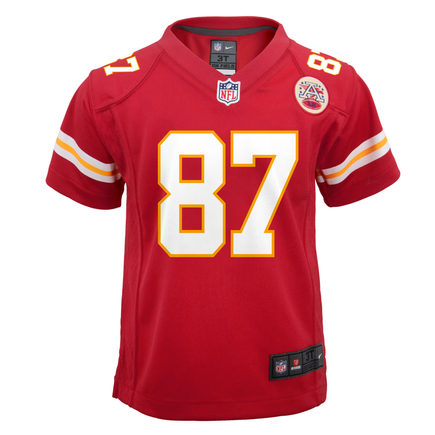 Youth Kansas City Chiefs Travis Kelce Nike Red Game Jersey