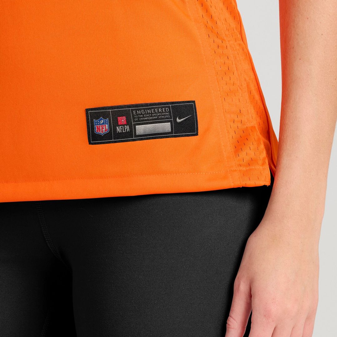 Denver Broncos Nike Women's Team Custom Game Jersey - Orange