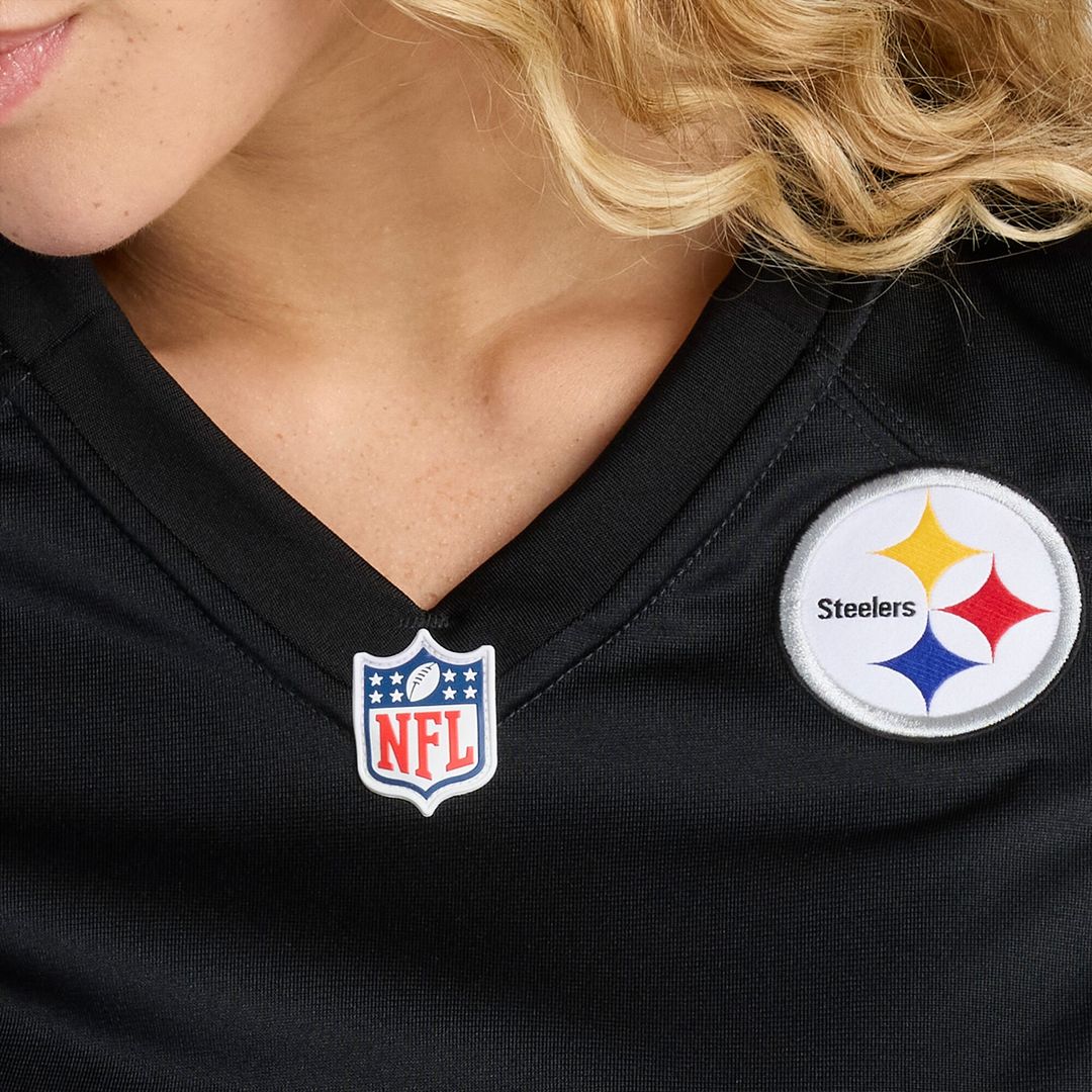 Pittsburgh Steelers Nike Women's Custom Game Jersey - Black