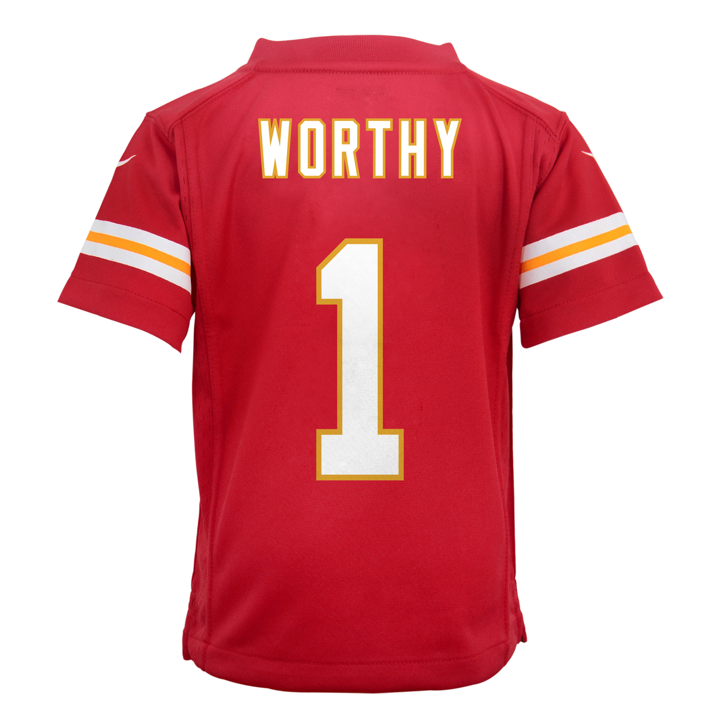 Youth Kansas City Chiefs Xavier Worthy Nike Red Game Jersey