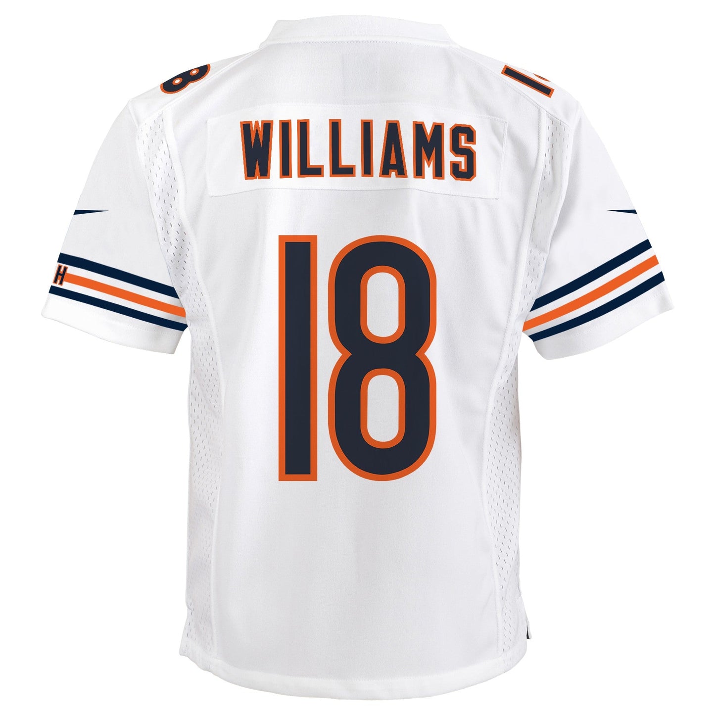 Youth Caleb Williams Chicago Bears Nike White Game Replica Jersey