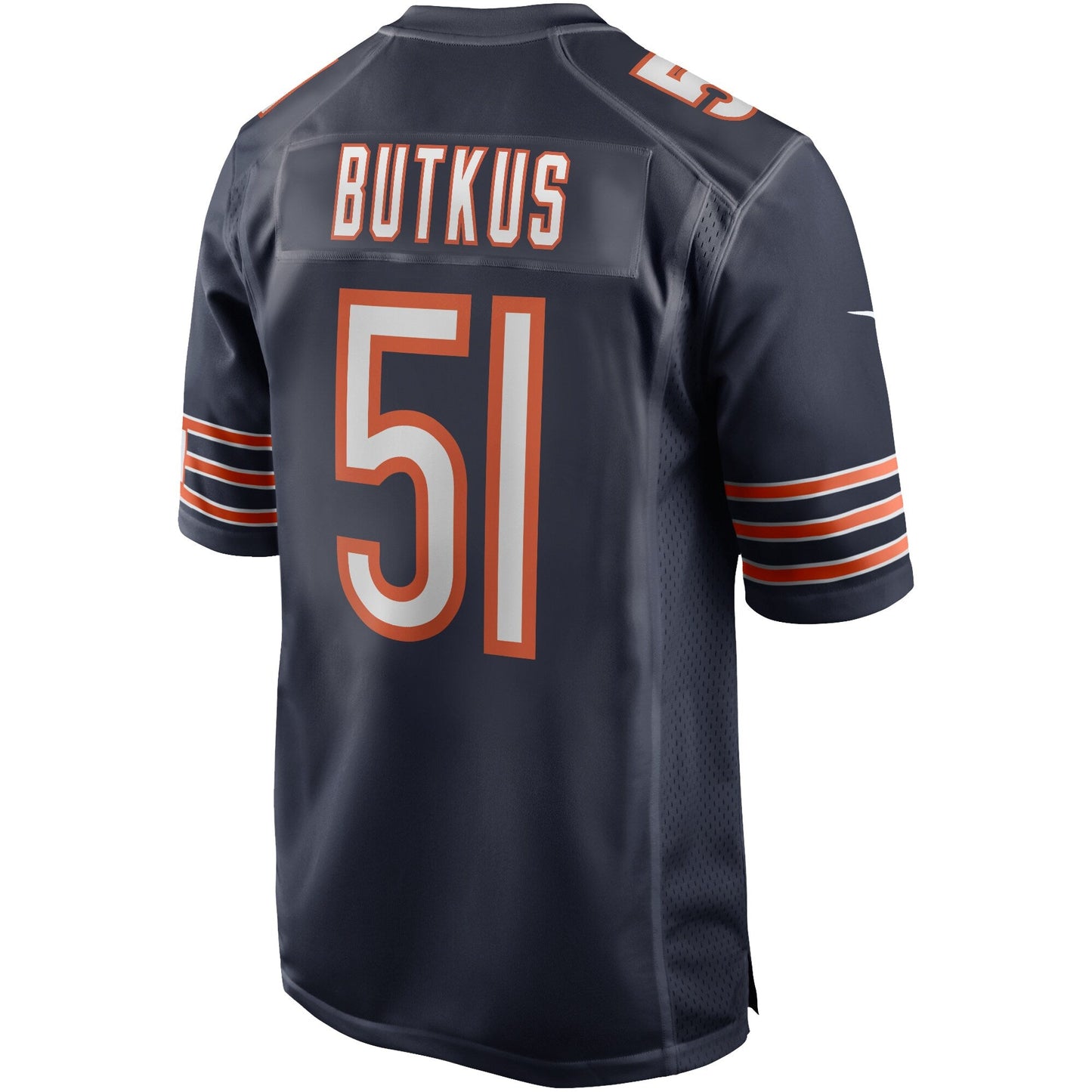 Men's Nike Dick Butkus Navy Chicago Bears Game Retired Player Jersey